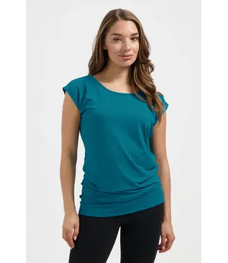 Urban Goddess Asana Yoga Tee - Riverstone