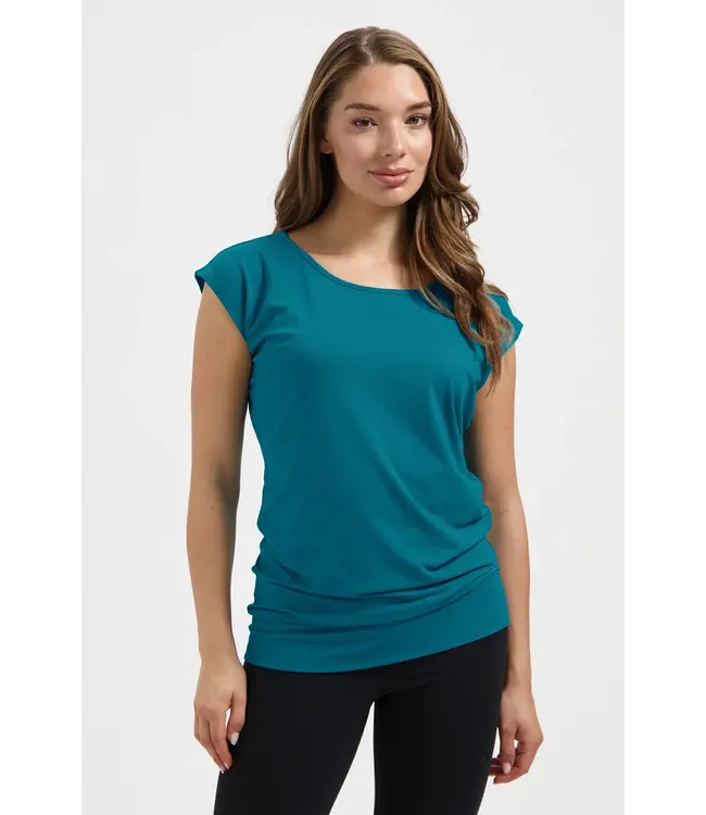 Urban Goddess Asana Yoga Tee - Riverstone