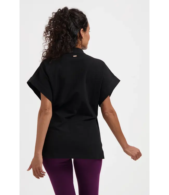 Urban Goddess Yumea Yoga Kimono Top - Onyx Black