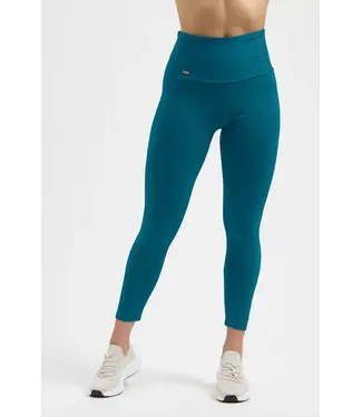 Urban Goddess Surya 7/8 Yoga Legging - Riverstone
