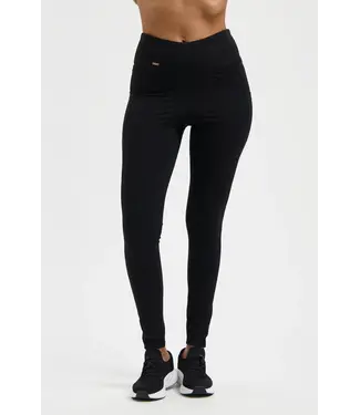 Urban Goddess Tara Pocket Yoga Legging  - Onyx Black