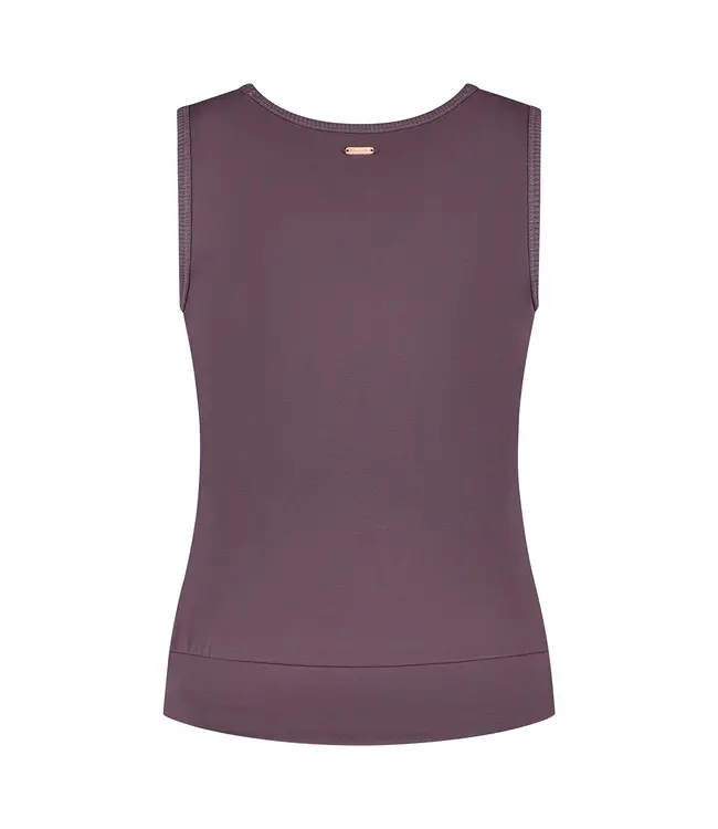 Urban Goddess Veyra Knotted Yoga Tanktop - Berry