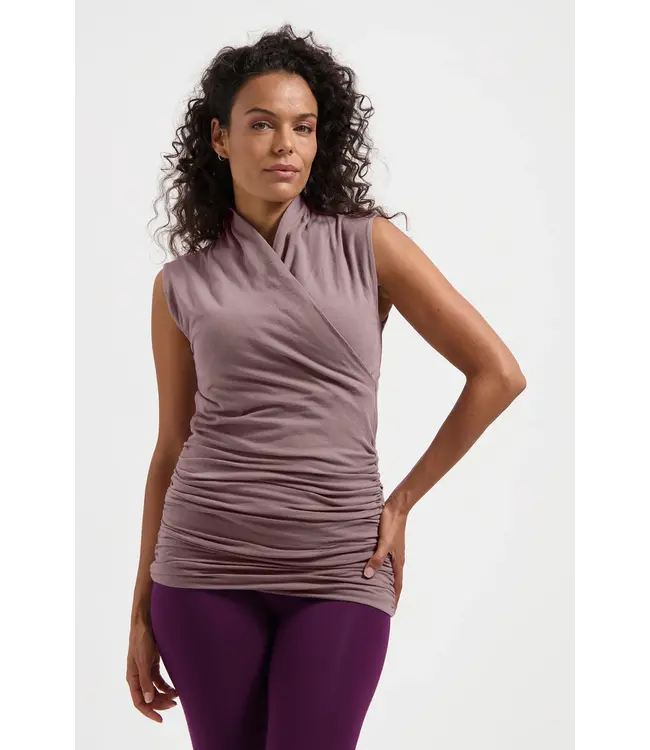 Urban Goddess Good Karma Yoga Top - Fireclay