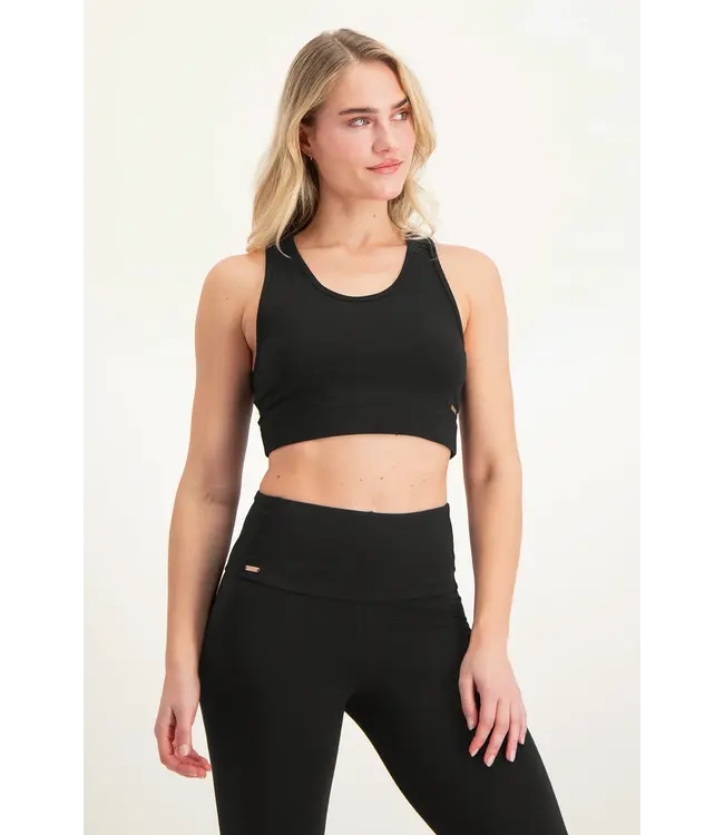 Urban Goddess Surya Yoga Sport BH - Onyx Black