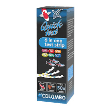 Quicktest 6 in 1 teststrip Vijver - 50 stuks
