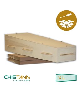 Populier CHISTANN XL - 210x63 - DHZ Grafkist Bouwpakket Compleet