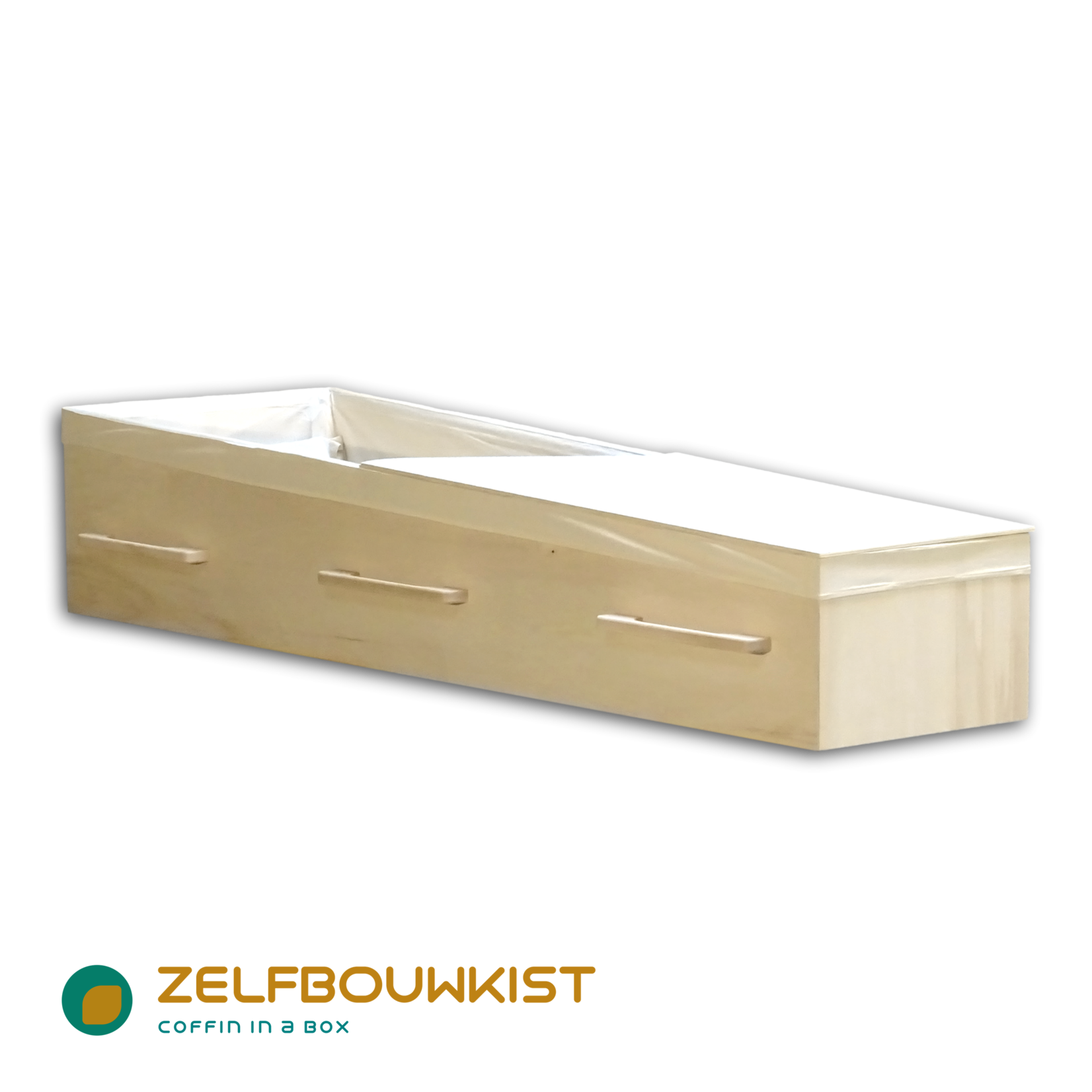 Populier Moderne ZELFBOUWKIST - compleet bouwpakket grafkist - crematiekist