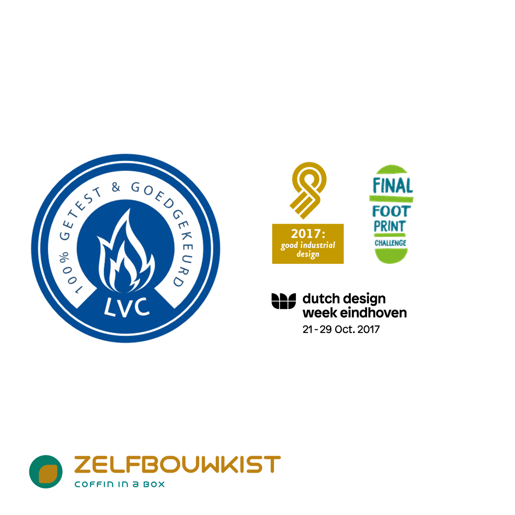 Populier Moderne ZELFBOUWKIST - compleet bouwpakket grafkist - crematiekist