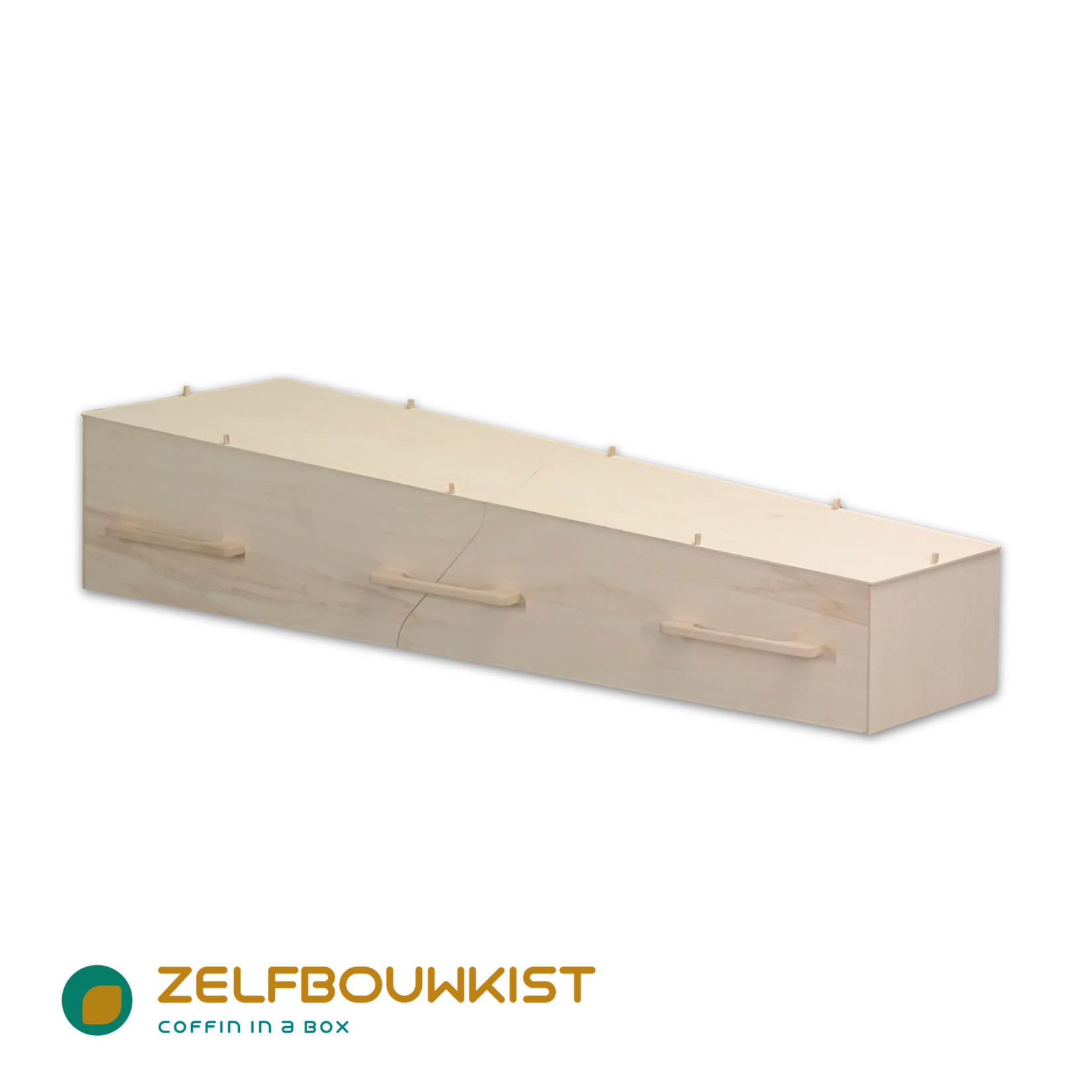 Populier Moderne ZELFBOUWKIST - compleet bouwpakket grafkist - crematiekist