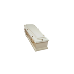 Uitvaartkist - Massief Eiken  Wit