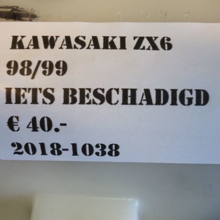 kawasaki origineel Zadel Kawasaki ZX6 98/99