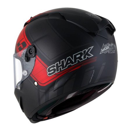 Shark RACE-R PRO ZARCO MAT GP FRANCE  BLACK ANTHRACITE RED