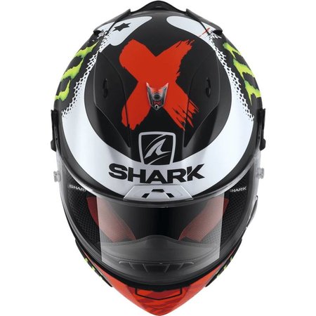 Shark RACE-R LORENZO MONSTER MAT BLACK RED WHITE