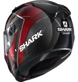 Shark RACE-R PRO CARBON DEAGER  CARBON CHROME RED