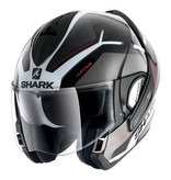 Shark EVOLINE 3 HATAUM BLACK WHITE RED