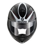 Shark EVOLINE 3 HATAUM BLACK WHITE RED