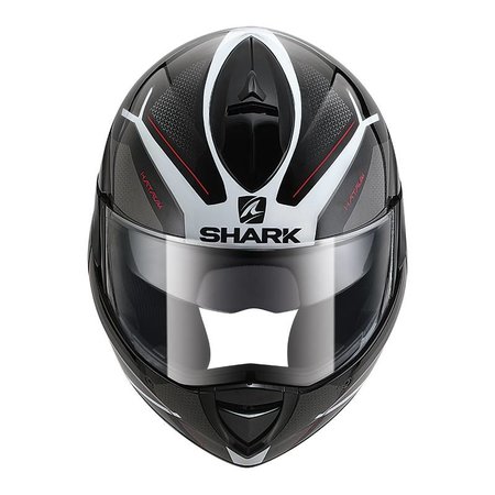 Shark EVOLINE 3 HATAUM BLACK WHITE RED