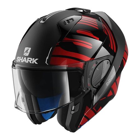 Shark EVO-ONE 2 LITHION  DUAL   BLACK CHROME RED