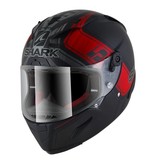 Shark RACE-R PRO ZARCO MAT GP FRANCE  BLACK ANTHRACITE RED