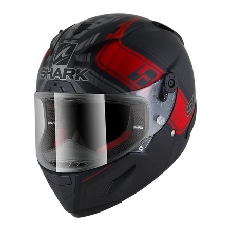 Shark RACE-R PRO ZARCO MAT GP FRANCE  BLACK ANTHRACITE RED