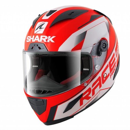 Shark RACE-R PRO SAUER Mat  RED BLACK WHITE