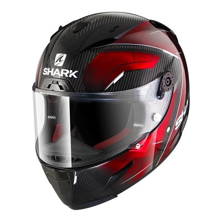 Shark RACE-R PRO CARBON DEAGER  CARBON CHROME RED