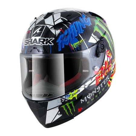 Shark RACE-R PC LORENZO CATAL.GP  CARBON CHROME GREEN