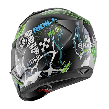 Shark RIDILL 1.2 DRIFT-R   BLACK GREEN BLUE