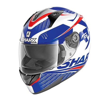 Shark RIDILL 1.2 STRATOM   WHITE BLUE RED