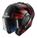 Shark EVO-ONE 2 LITHION  DUAL   BLACK CHROME RED