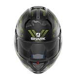 Shark EVO-ONE 2 SKULD MAT   BLACK GREEN ANTHRACITE