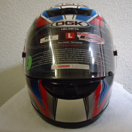 OGK motorhelm Steve Emmet replica maat L