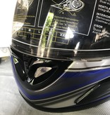 Ace motorhelm integraal ACE blauw