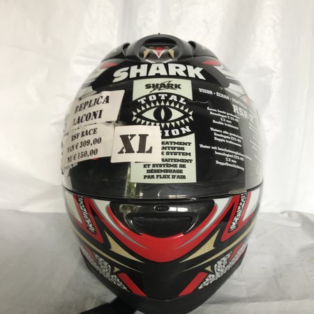 Shark motorhelm integraal Shark RSF race Laconi replica