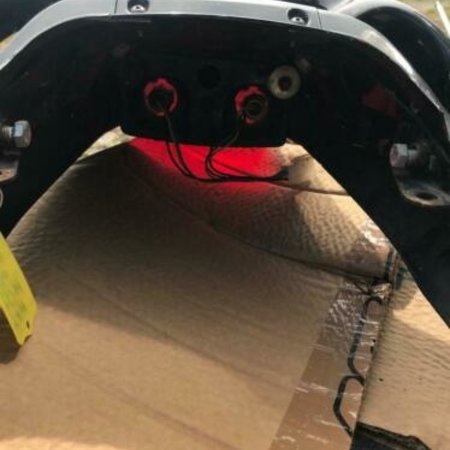 Yamaha origineel Yamaha TDM 850 twin achterkuip incl. achterlicht 1992