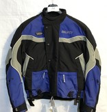 BikersClub Bikers club textiel motorjas maat XL blauw/zwart