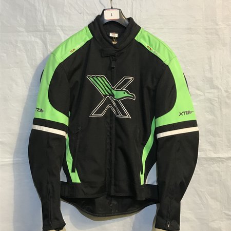 XTU XTU CX-Air Textiel motorjas maat L & XL neon groen