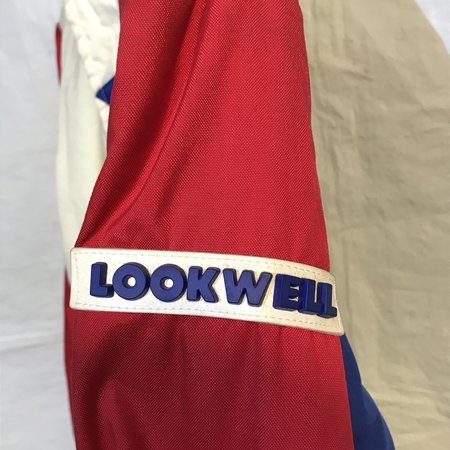 Lookwell Lookwell motorjas Rood/ wit blauw maat L