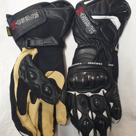 Speed X Speed-X Winner gloves rood/blauw/zwart