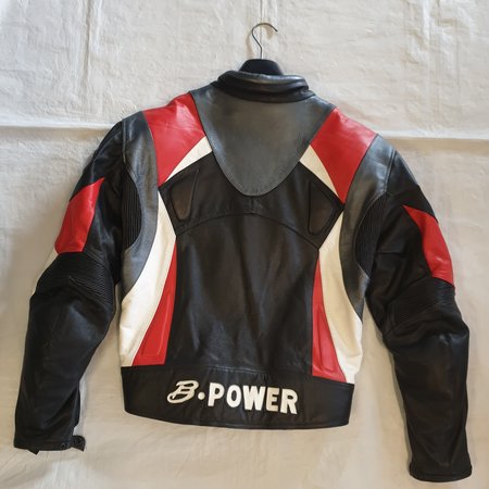 B-Power B-Power leren motorjas heren