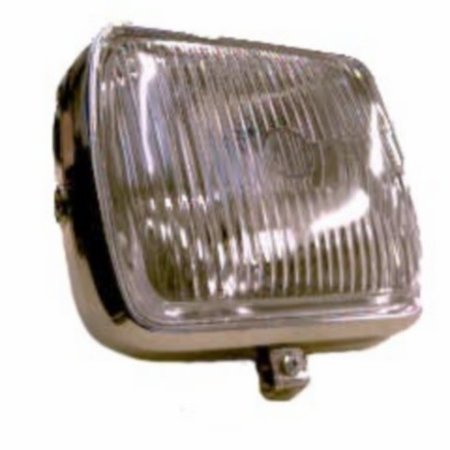 koplamp vierkant zundapp chroom