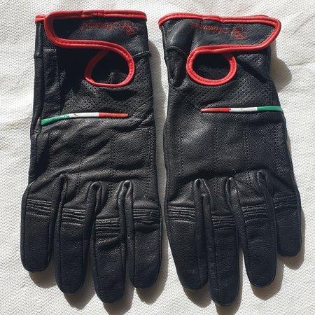 Motorcycle Motorcycle Rosa gloves