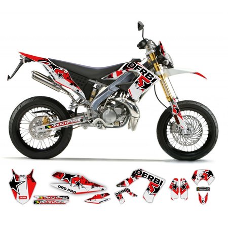 Derbi Stickerset Derbi DRD Pro vanaf 2006