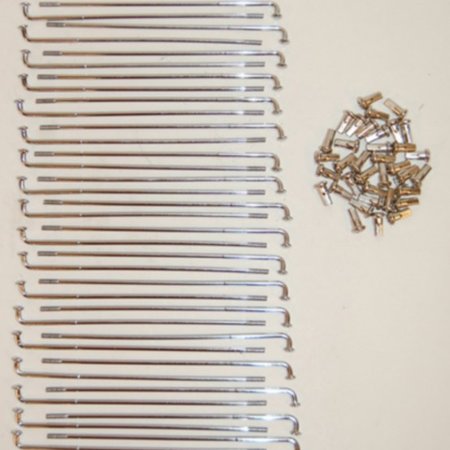 DMP spaak set 183 mm chroom DMP 36 stuks