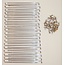 DMP spaak set 183 mm chroom  36 stuks