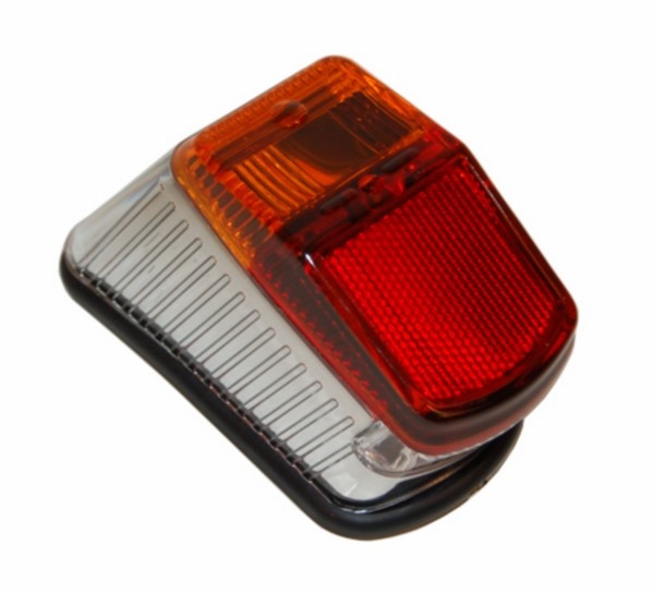 Kreidler p-45166  achterlicht model orig ot rood/ chroom