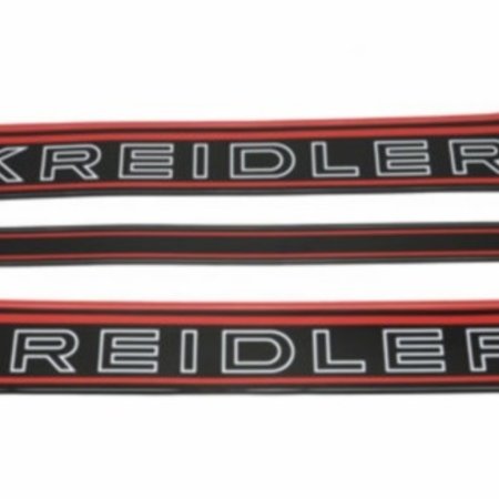 Kreidler stickerset benzinetank kreidler zwart/ rood