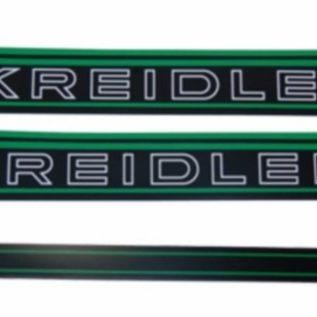 Kreidler stickerset benzinetank kreidler zwart/ groen