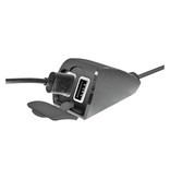 Opti-Line Usb-Fix Trek, regenbestendige dubbele USB-oplader, stuurbevestiging - Ultra Fast Charge - 5400 mA - 12 / 24V