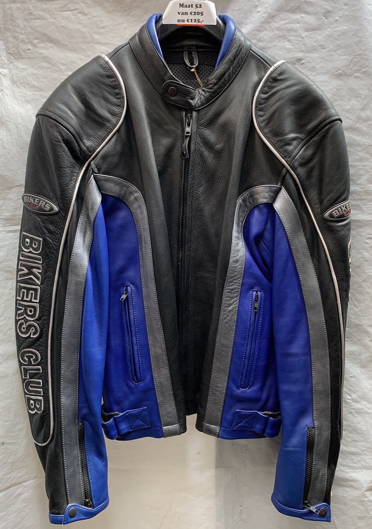 BikersClub Nr.40 BikersClub Leren Motorjas